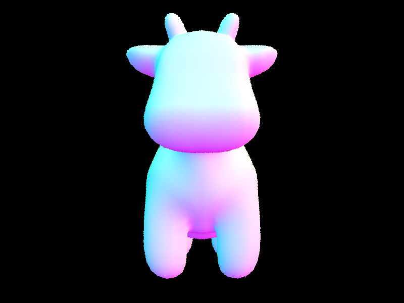 Cow Normal Render