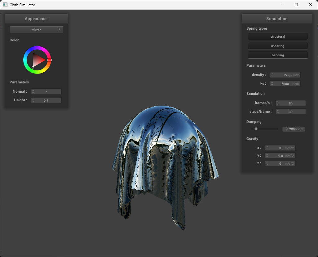 Mirror shader