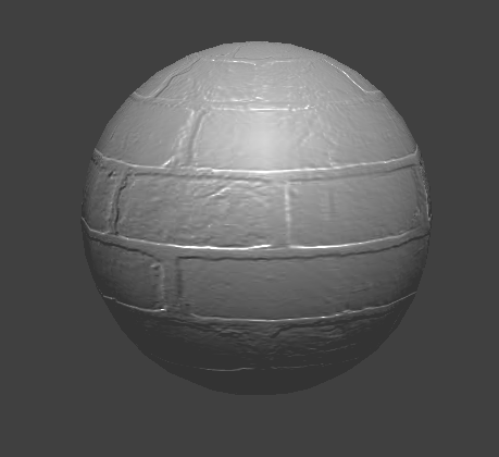 Bump mapping sphere